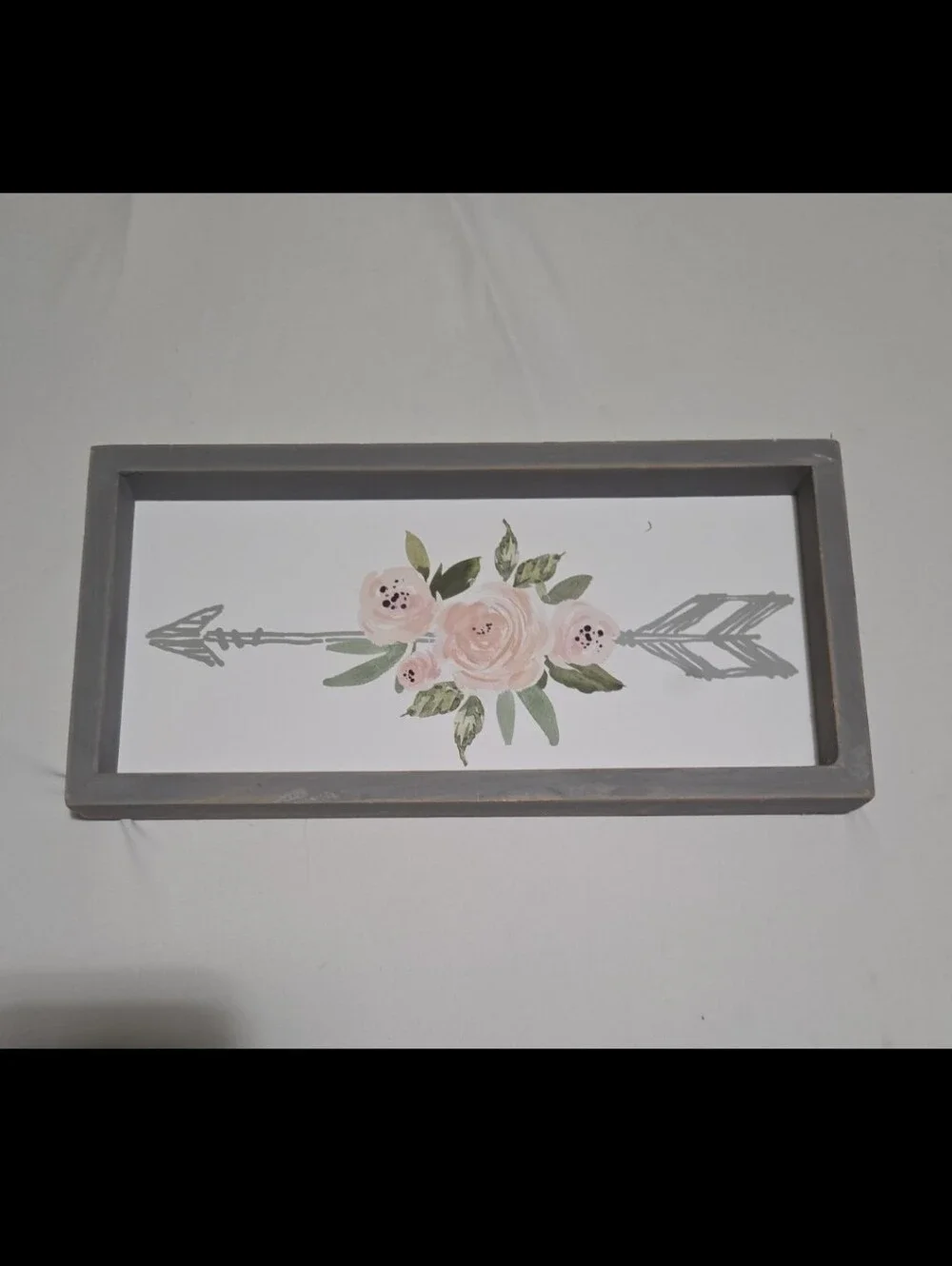 Hobby lobby 14x7 inch floral arrow wood wall art #15